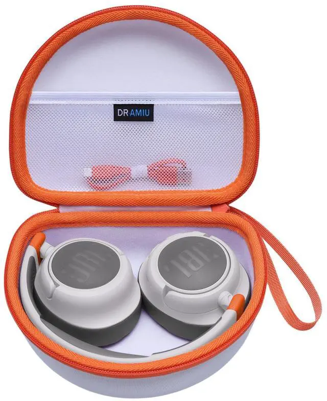 Main image of Hard Case for JBL Junior 470NC/320/JR 460NC Kids Headphone, White | for iClever BTH12 HS19 BTH20 BTH22 BTH26/Candy Bila/Acer/JBL/MIDOLA/JoySpark/JLab/ADOOPE/eKids/EarFun Headphone (Case Only)