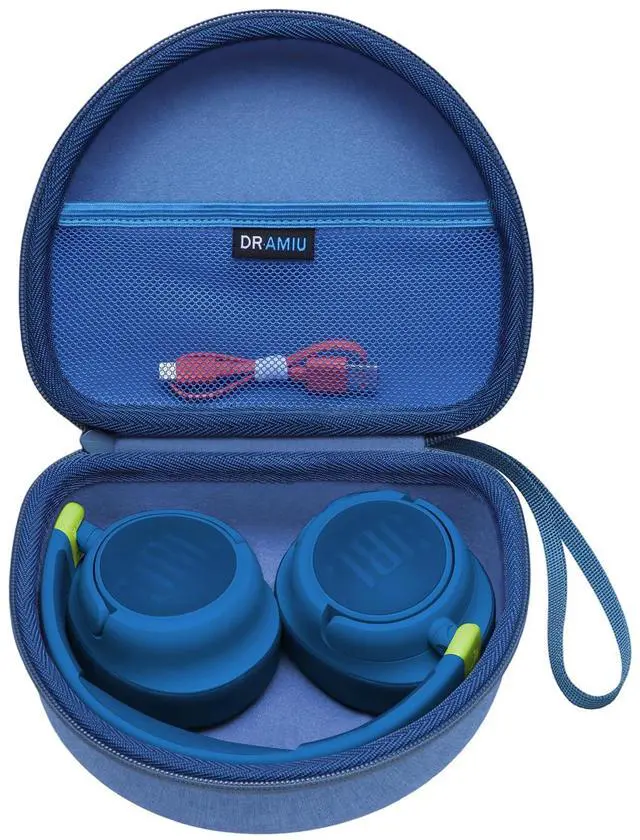 Main image of Hard Case for JBL Junior 470NC/320/JR 460NC Kids Headphone, Blue | for iClever BTH12 HS19 BTH20 BTH22 BTH26/Candy Bila/Acer/JBL/MIDOLA/JoySpark/JLab/ADOOPE/eKids/EarFun Headphone (Case Only)
