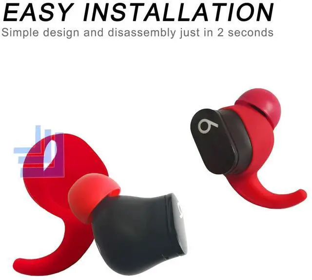 Alt view image 3 of 6 - Silicone Ear Tips & Ear Hook for Beats Studio Buds | Small, Replacement Tips