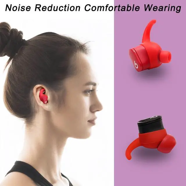 Alt view image 5 of 6 - Silicone Ear Tips & Ear Hook for Beats Studio Buds | Small, Replacement Tips