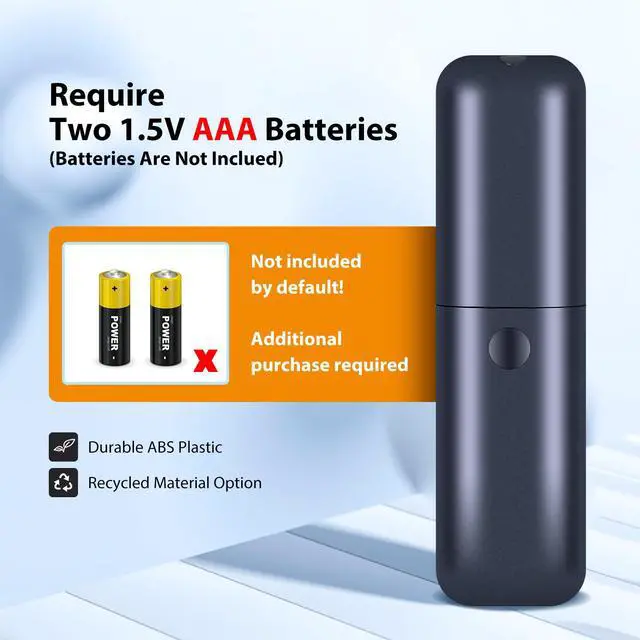 Alt view image 6 of 7 - Remote Control for Yaber K3 /K3 pro/ K2s /T2 /T2 Plus, TOPTRO TP3 Projector | No pairing required; easy to use