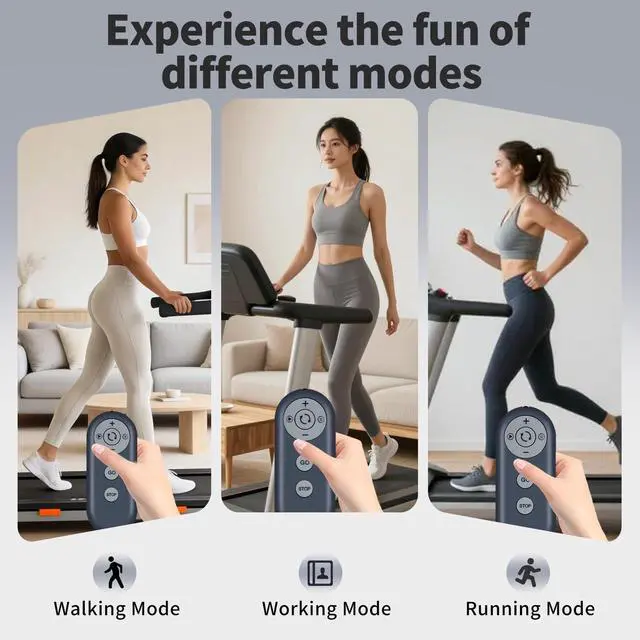 Alt view image 7 of 7 - Replacement Remote Control Compatible with UMAY 512 Walking Pad, 512N Under Desk Treadmill, P1 Small Treadmill