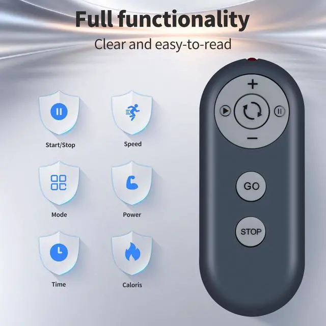 Alt view image 6 of 7 - Replacement Remote Control Compatible with UMAY 512 Walking Pad, 512N Under Desk Treadmill, P1 Small Treadmill