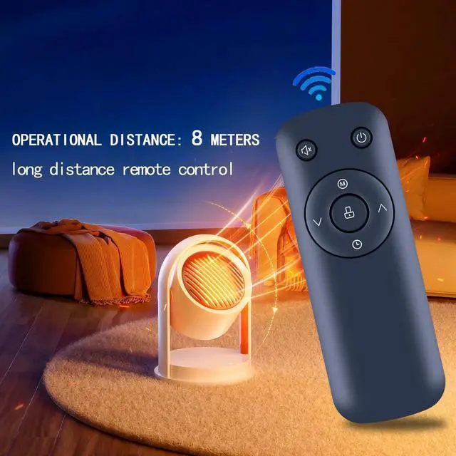 Alt view image 3 of 7 - Replacement Remote Control fit for PELONIS Oil Filled Radiato, Electric Space Heater for Indoor Use PSHO07JR4AGB