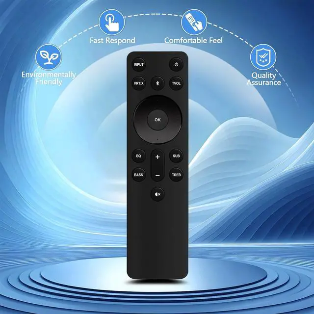 Alt view image 3 of 7 - Replace Soundbar Remote Control Suits for VIZIO Home Theater Sound Bar | SV200M-0808 SV210M-0808 SV210Y-0808 SV210D-0806 SV510M-0806 SV510X-0806 SL512X-0806 M512E-K6 M51a-H6 M51ax-J6 M512a-H6 ND213R