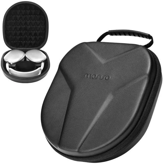 Main image of Hard Travel Case with AirPods Max Bose 700/QC35 II | Compatible with Sony WH1000XM5/WHCH710N/WH1000XM4/WHXB900N/WHXB910N Wireless Noise Cancelling Headphones, Black