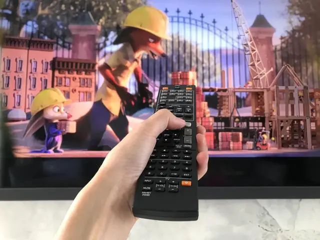 Alt view image 6 of 7 - Replacement Remote Control for Yamaha RX-V765 RX-V665 HTR-3067 HTR-5064 YHT-4910U RX-V377 YHT-595BL AV Receiver