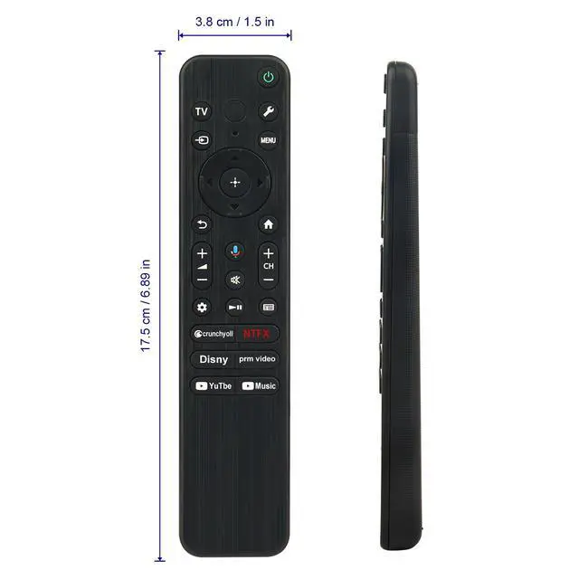 Alt view image 4 of 7 - RMF-TX811U Replace Voice Remote Control fit for Sony 4K Ultra HD TV X77L | Series LED Smart Google TV KD65X77L KD55X77L KD50X77L KD43X77L KD75X77L KD85X77L KD-65X77CL KD-75X77CL