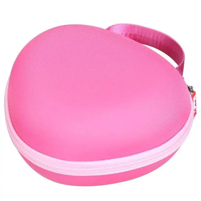 Alt view image 5 of 7 - Kids Headphones Case Compatible with Candy Bila BH03/ iClever BTH12 / HS19 / BTH26 / JoySpark-T5 Kids Headphones, Case Only (Pink)