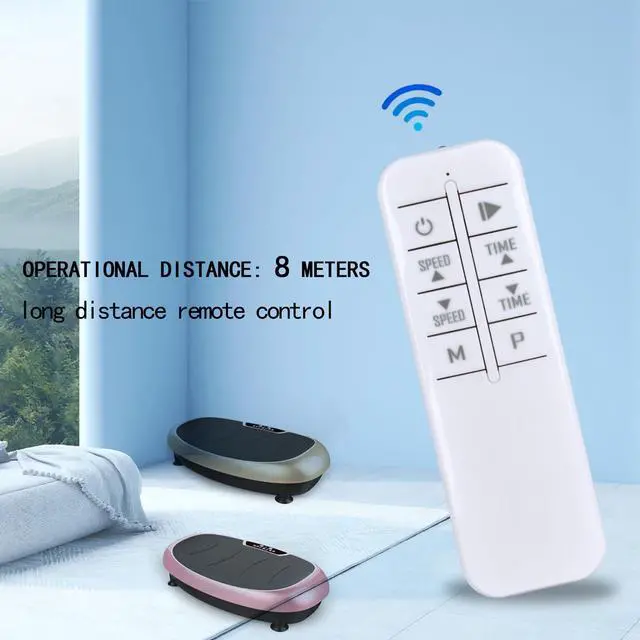 Alt view image 4 of 7 - Universal Replacement Remote Control for Vibration Plate Exercise Machine (Make Sure The Buttons On Your Old Remote is Same with Pic)