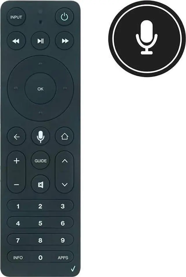 Alt view image 2 of 4 - Voice Replacement Remote Control fit for Verizon FiOS TV ASK-STI6220/6251 | Compatible with Verizon FiOS TV All in One Smart Voice Remote ASK-STI6220 ASK-STI6251