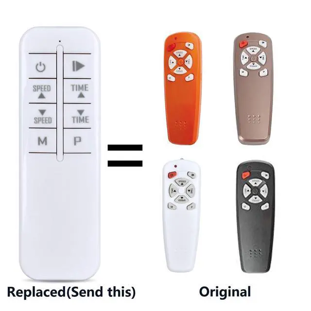 Alt view image 2 of 7 - Universal Replacement Remote Control for Vibration Plate Exercise Machine (Make Sure The Buttons On Your Old Remote is Same with Pic)