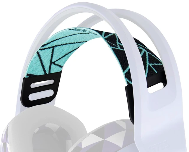 Main image of Headband Cover for Logitech G733/G535/G335 Gaming Headsets, Replacement Headstrap Pad Repair Part - Green Line