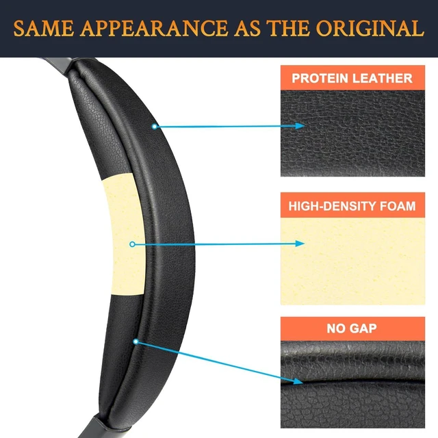 Alt view image 4 of 6 - Headband for Bose QC3 Headphones - Black