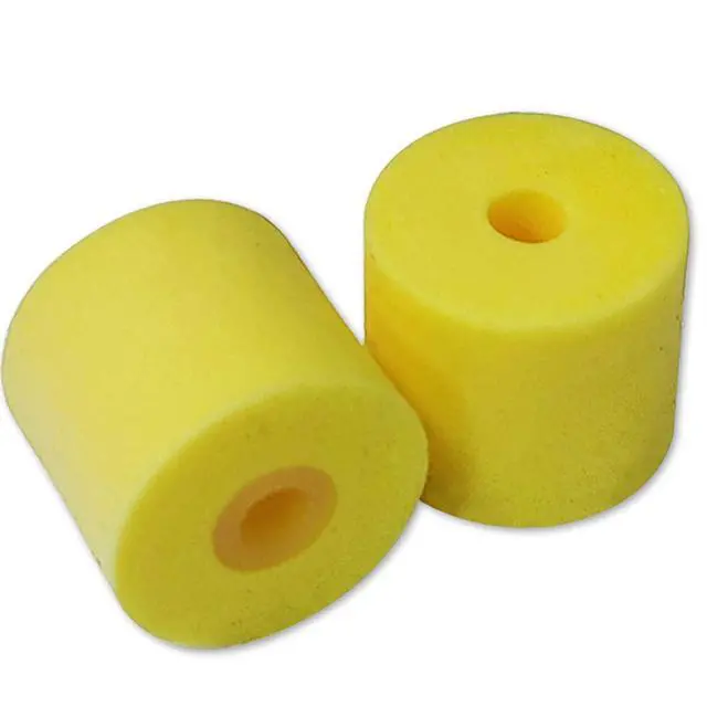Alt view image 2 of 5 - Earbuds Eartips for Shure SSE110 SE112 SE115 SE210 SE215 SE310 SE315 SE420 SE425 SE530 SE535 SE846 E3C E4C E5C i3C in-Ear Earphones Headsets Replacement Yellow Memory Foam Ear Tips Buds 8PCS