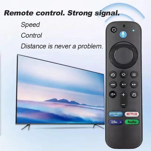 Alt view image 5 of 7 - Replacement Voice Remote Control L5B83G Compatible with Fire Smart TVs Cube (3rd Gen), Smart TVs Stick 4K (2nd & 3rd Gen), Smart TVs Stick (3rd Gen)