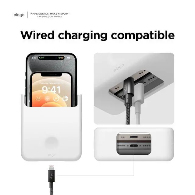 Alt view image 3 of 7 - Phone Holder Mount, Compatible with All Smartphone Models, Adjustable, White | (White)