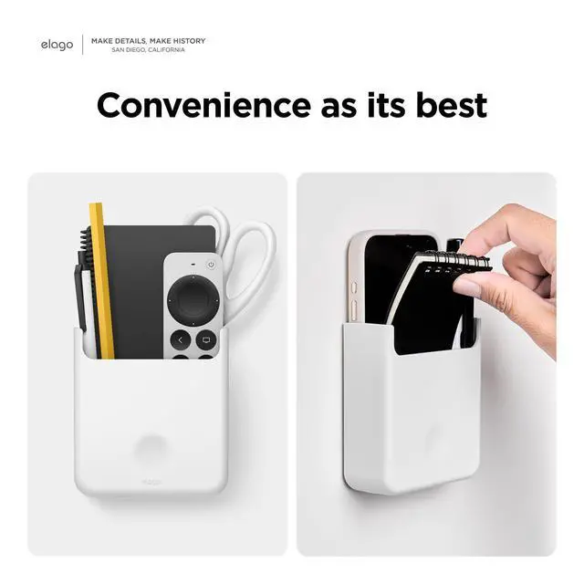 Alt view image 5 of 7 - Phone Holder Mount, Compatible with All Smartphone Models, Adjustable, White | (White)