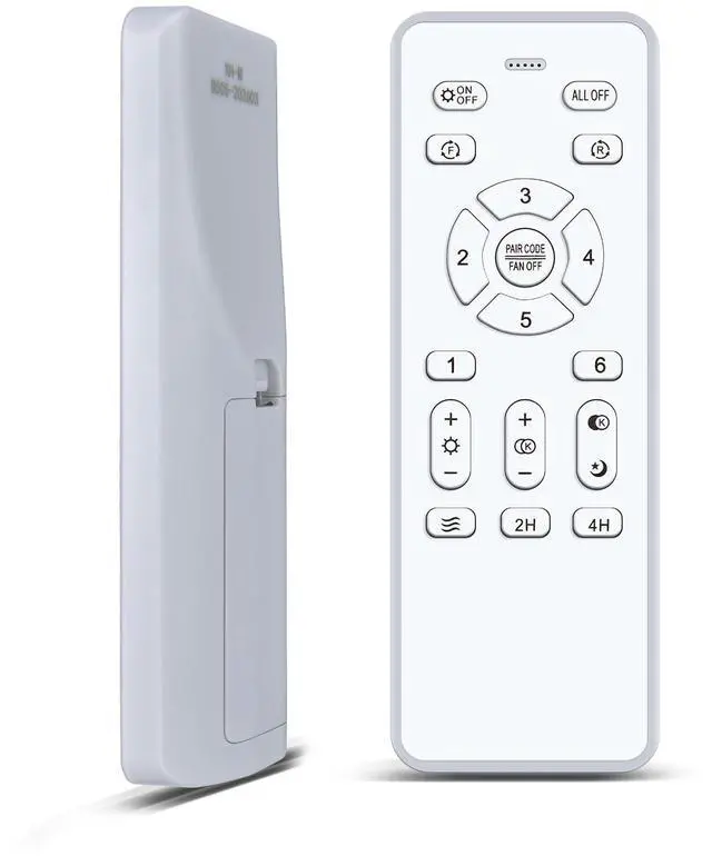 Alt view image 2 of 7 - Remote Control for Surtime Ceiling Fan 36IN-6666 42IN-6666