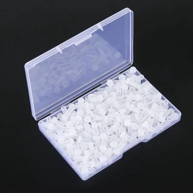 Alt view image 2 of 4 - 2.5mm Fiber Optic Dust Caps, 200 Pack FC/SC/ST Dust Caps for Fiber Optic Connector Ceramic Plug