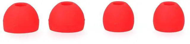 Alt view image 7 of 7 - Neckband 5. Headset with Noise Cancellation for Sport and Exercise, Battery Life, Earbuds in Red (Red)