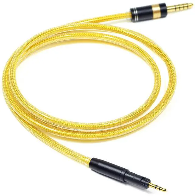 Main image of 6N OFC Silver-Plated with Metal Shielding Layer 4.4mm 3.5mm Headphone Upgrade Cable for Audio Technica ATH-R50x ATH-M50X ATH-M40X ATH-M60XA ATH-M70X ATH-M60X ATH-PRO7X (4.4mm Plug)