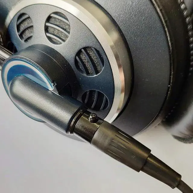 Alt view image 5 of 6 - HD 490 Pro Cable, Mini XLR 4 Pin Female 6.35mm Replacement Spring Cable Extension Cord for Sennheiser HD 490 480 Pro Plus, AKG K371BT, Pioneer HDJ-X10 DJ, Beyerdynamic DT177x GO Headphones
