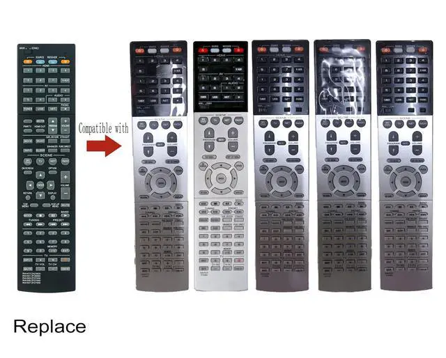 Alt view image 4 of 7 - RAV501 ZF26990 Replace Remote Control fit for Yamaha AV Receiver RX-A730 | RX-V675 TSR-6750 HTR-6066 RAV472 RAV505 RAV506 RAV507 ZA23820 ZF27030 ZF27040 ZF27050