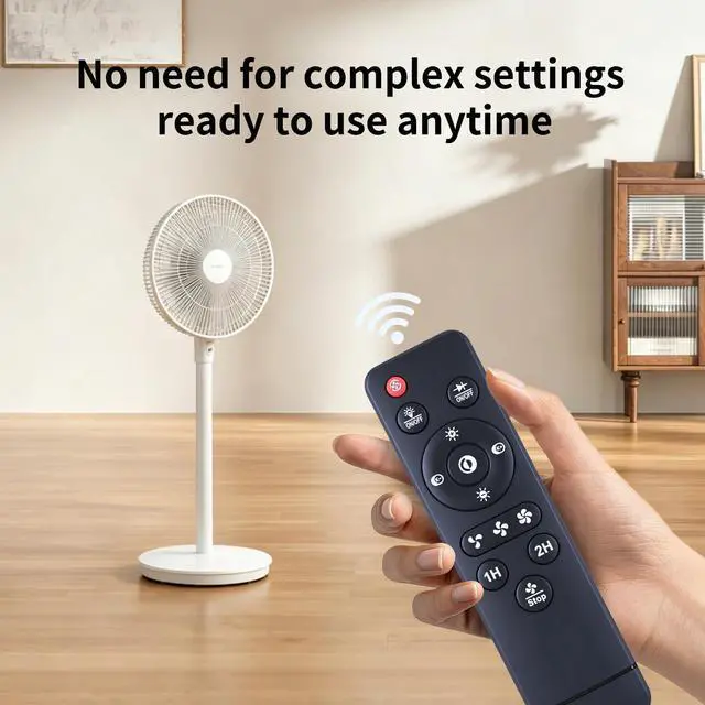 Alt view image 5 of 7 - Remote Control for PINFM 20In Bladeless Ceiling Fan Lights 1008355198 | for Mpayel Ceiling Fan Light B7865 B7870-RGB B7611-RGB