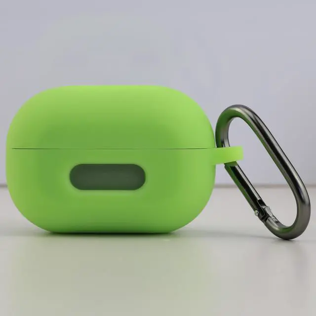 Alt view image 6 of 7 - LEFXOMPHY Glow Green Case Cover for Tozo OpenEarRing True Open Ear Earbuds | Open Earring Silicone Protector, T13064 Earbuds Glove, Glow in Dark Protective Skin
