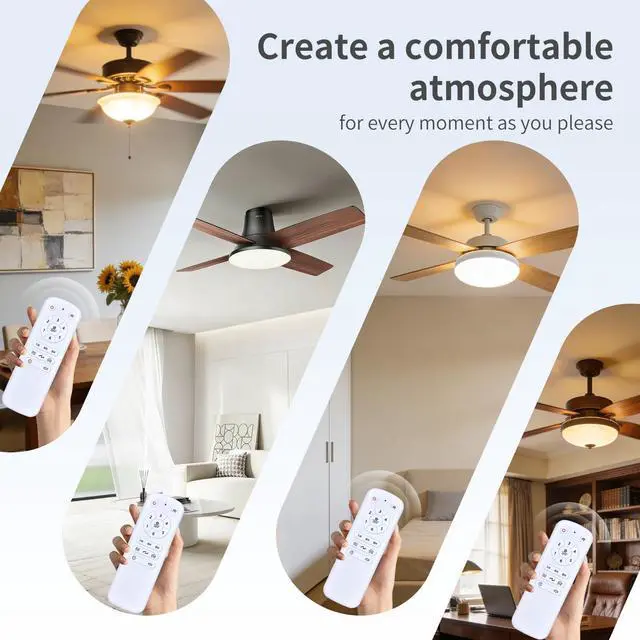 Alt view image 7 of 7 - Remote for Crazypai/Fanbulous HYJ-001B/TY-01/TY-02 Ceiling Fan | Responsive control,for HYJ-001W F-TY65BR-1D01 F-TY65SN-1D01 F-TY65EG-1D01 Y23FSD0045-2801 Y24FSD0003-3801 Y24FSD0003-2801