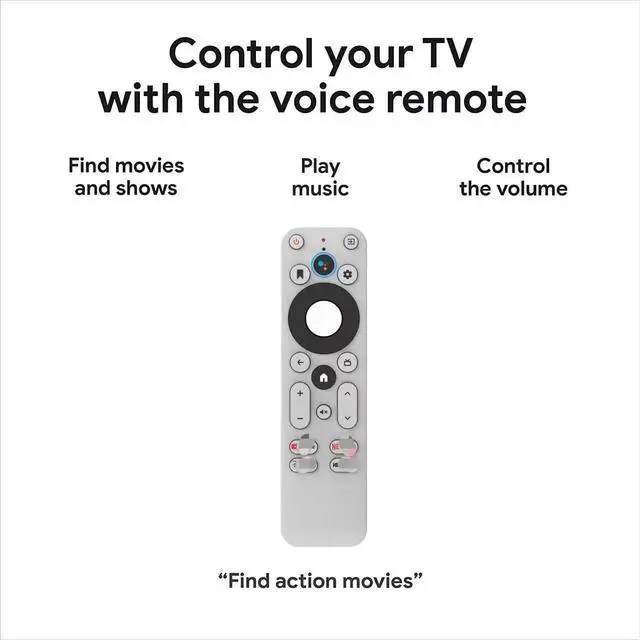 Alt view image 2 of 2 - Replacement Voice Remote Control Compatible with ONN Android TV & Google TV Devices, Bluetooth Remote with Voice Search, Volume & Power Control