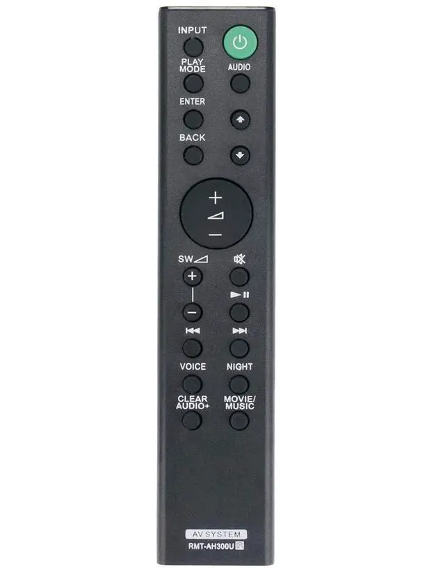 Main image of Replacement Remote Control for Sony Soundbar HT-CT20 HT-CT290 HT-CT291 SA-CT290 SA-CT291 Sound Bar