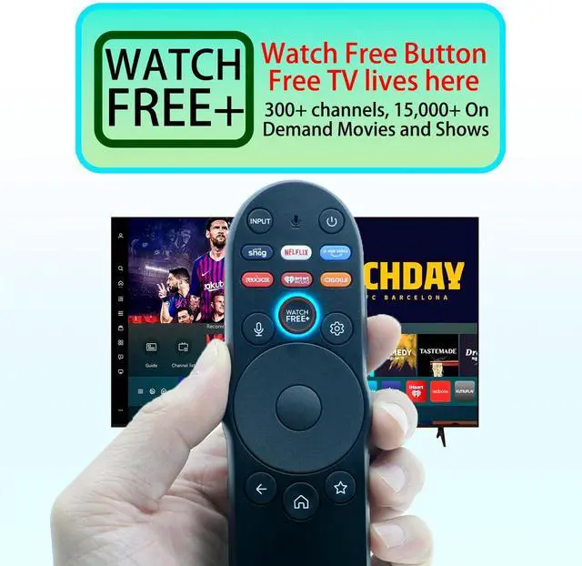 Main image of 2 Pack XRT270 Voice Remote Control Compatible with Vizio Smart TVs | for FHD 4K Quantum D/P/M/V-Series
