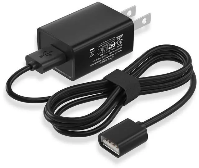 Main image of USB Wall Charger Adapter Charging Cable for JLab Go Ai Pop/Sport, Epic Air Sport ANC, Charging Cord for JBuds Air/Sport/Executive/Pro/Play Gaming/ANC Wireless Bluetooth Earbuds Case Adapter