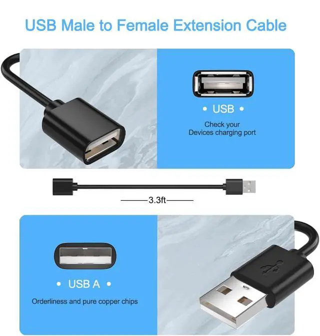 Alt view image 3 of 5 - USB Wall Charger Adapter Charging Cable for JLab Go Ai Pop/Sport, Epic Air Sport ANC, Charging Cord for JBuds Air/Sport/Executive/Pro/Play Gaming/ANC Wireless Bluetooth Earbuds Case Adapter
