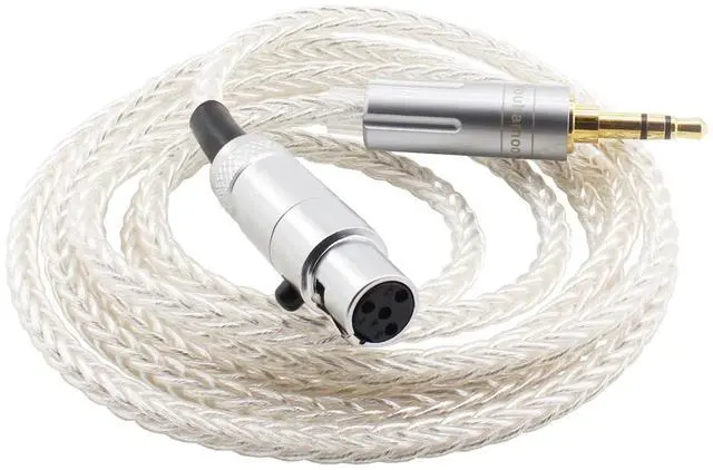 Main image of 3.5mm Replacement Audio Upgrade Cable Compatible with Sennheiser HD490 PRO HD490 PRO Plus HD480 PRO HD480 PRO Plus Headphones 4-Pin Mini-XLR 4ft/1.2m