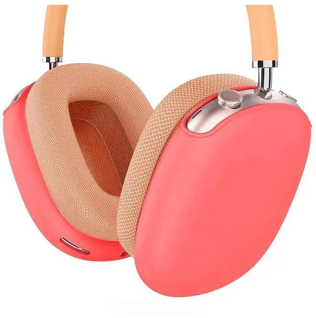 Main image of SaharaCase - Liquid Silicone Cover Case for AirPods Max, Orange, (HP00182)