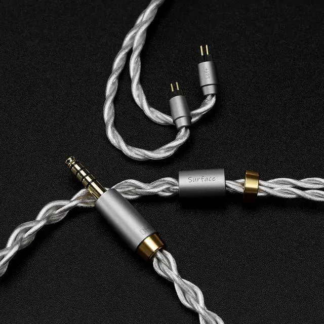 Alt view image 4 of 4 - HiFi BC120S 4.4mm Balanced Earphones Upgrade Cable (Provided Cable of Surface) with 0.78 2Pin Connector