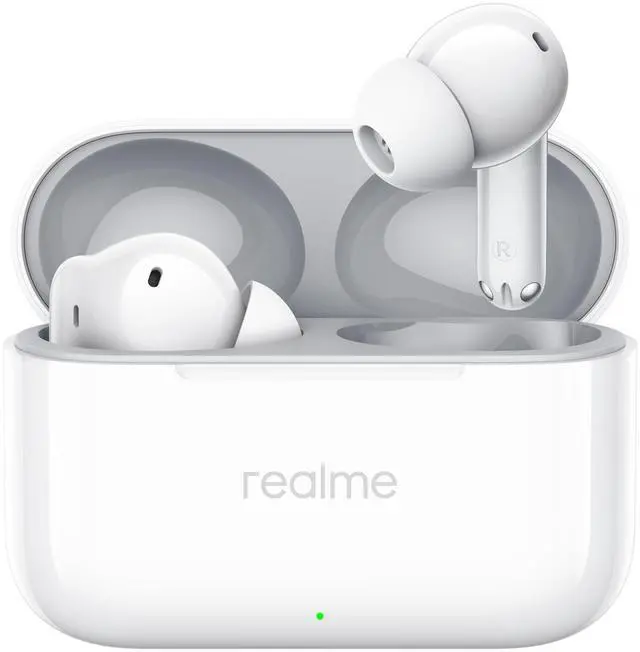 Main image of Buds T200 TWS Buds, Hi-Res Audio, LDAC, IP55 Water Resistant, 12.4mm Dynamic Bass Driver, 32dB ANC, 50h Playback - (White)