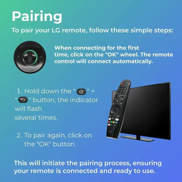 Alt view image 2 of 6 - Voice Magic Remote Control MR20GA AKB75855501 for LG Smart TV, Replacement for Original LG Magic Remote with Pointer Navigation and Voice Search