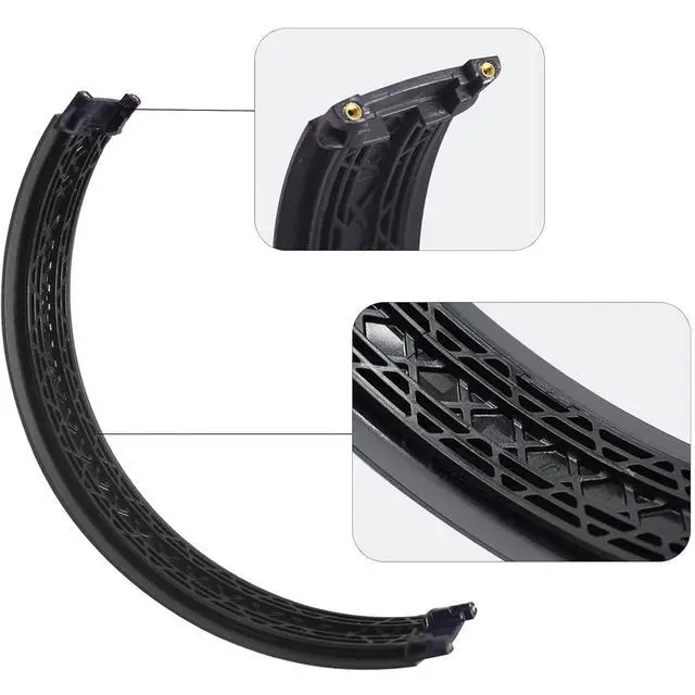 Alt view image 4 of 6 - Studio 3 Headband Replacement Parts Accessories Studio3 Arch Head Band Cover Pad Repair Kit Compatible with Beats Studio 3 Wireless Top Headband. (Shadow Gray)