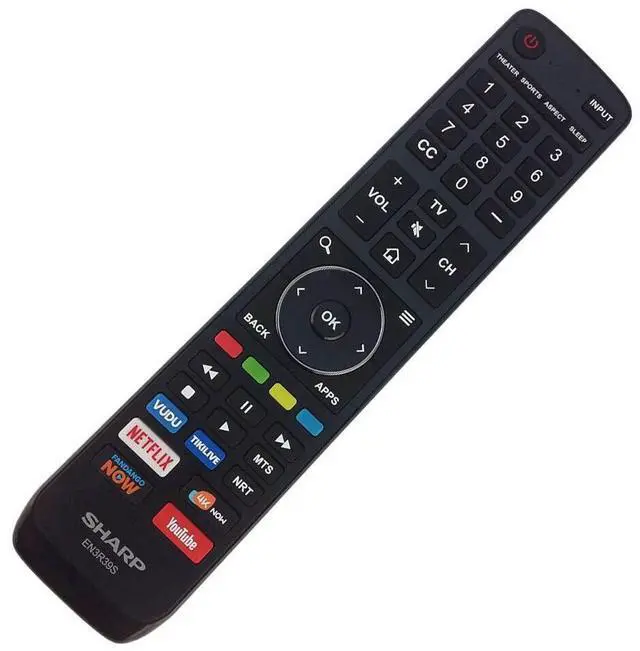 Main image of Sharp EN3R39S/EN3I39S OEM Original Remote Control for HDTVs Smart TV