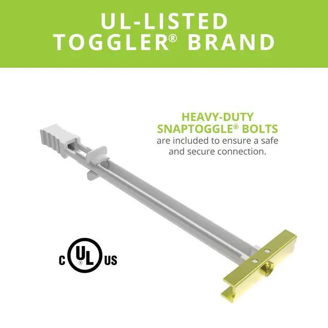 Alt view image 2 of 5 - SW-KIT Steel Stud TV Mounting Kit | Includes SNAPTOGGLE Anchors