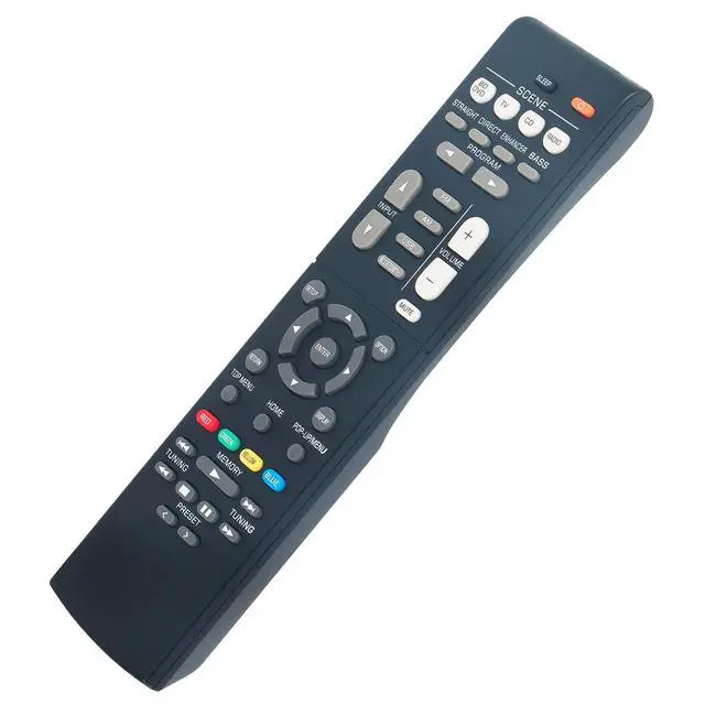Alt view image 4 of 6 - RAV561 ZZ43210 Replacement Remote Control Applicable for Yamaha AV Receiver | RX-V385 HTR-3072 YHT-4950U YHT-4950UBL RX-V385BL RXV385 HTR3072 YHT4950U YHT4950UBL RXV385BL