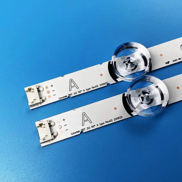 Alt view image 3 of 6 - 10pieces LED Backlight Strips for LG 50 TV DRT 3.0 LC500DUE 50LB5900 50LB6500 50LB6300 50LB5610 50LB653V 50LB650V 50LF5800 50LF6000 50LB570B 50LF652V 50LB5620