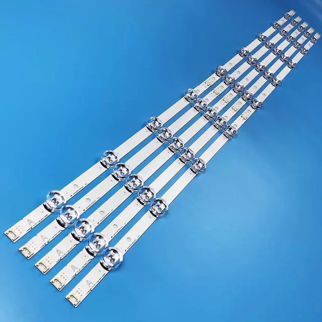 Alt view image 6 of 6 - 10pieces LED Backlight Strips for LG 50 TV DRT 3.0 LC500DUE 50LB5900 50LB6500 50LB6300 50LB5610 50LB653V 50LB650V 50LF5800 50LF6000 50LB570B 50LF652V 50LB5620