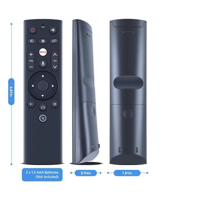 Alt view image 5 of 5 - Replacement Remote Control Fit for LETV LEECO TV Super3 Super4-X43 Pro X55 X65 X60S (No Voice Function)
