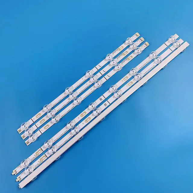 Alt view image 2 of 6 - LED Backlight Strips for Hisense 50'' TV 50R6E3 50H6G 50H6510G 50H6570G 50R6040G 50R6080G 50R6090G 50R6000GM 50R6090G5 HD500X1U91-L3 SVH500AD8