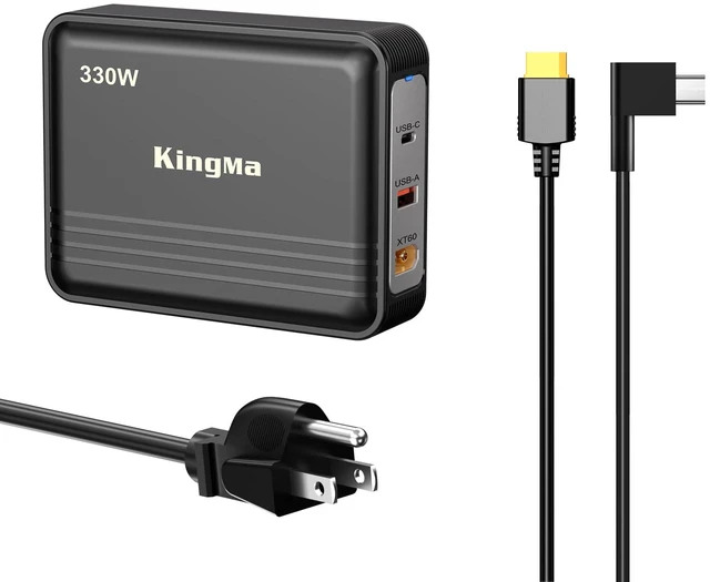 Main image of GaN Laptop Charger, 3-Port Portable GaN Charger Fast USB Charging Station for Multiple Devices for Gaming and Engineering Laptops for Razer Blade 14/15/16/17/Pro 17
